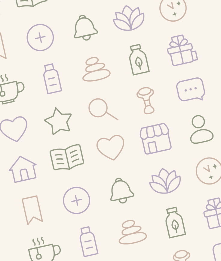 Custom Icons for Glow Habit’s Wellness Platform